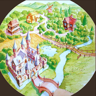 active world tuff tray fairy tale mat